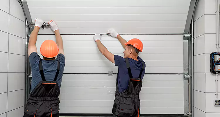 Garage Door Bottom Panel Repair in Punta Gorda, FL